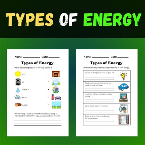 Different Types of Energy 的图像结果