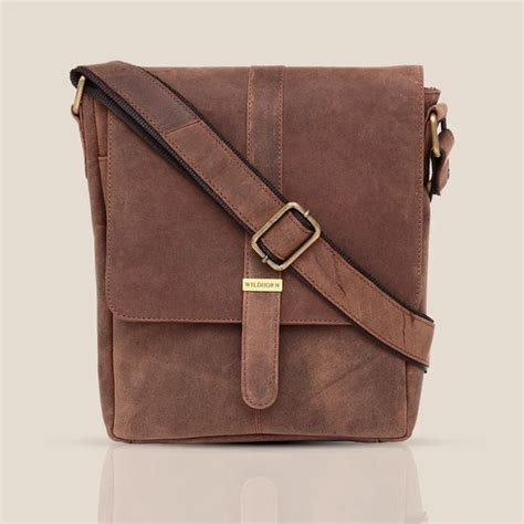 MINICOY Leather Sling Bag for Men – WILDHORN