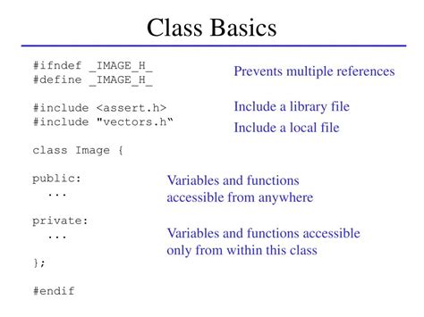 C Program Basics Classes 的图像结果