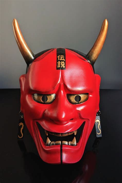 Hannya Classic Red Yokai | Japanese mask, Japanese buddhism, Scary mask