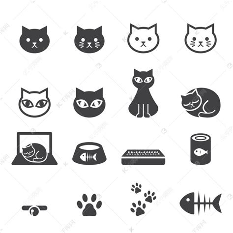 猫图标集素材图片免费下载-千库网