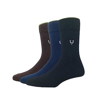 Buy Allen Solly Polyester Men's Bamboo Full Length Socks (Pack Of 3 ...
