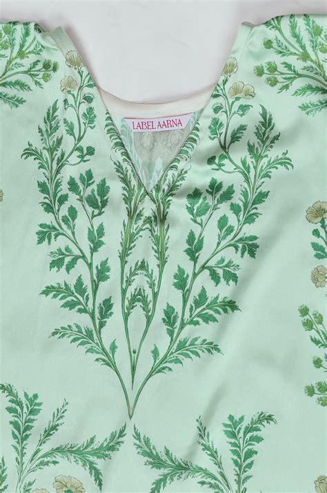Petal Fest Soft Satin Women Kaftan Dress with Digital Print – Label Aarna