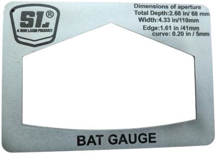 SL Professional Cricket Bat Gauge for Measuring Bat Thickness and Edge ...