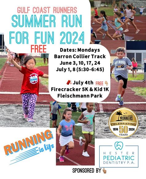 GCR Summer Run for Fun, Barron G. Collier High School, Naples, 3 June ...
