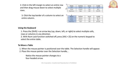 MS Word Simple Table Tutorial for Grade 4 ICT 的图像结果