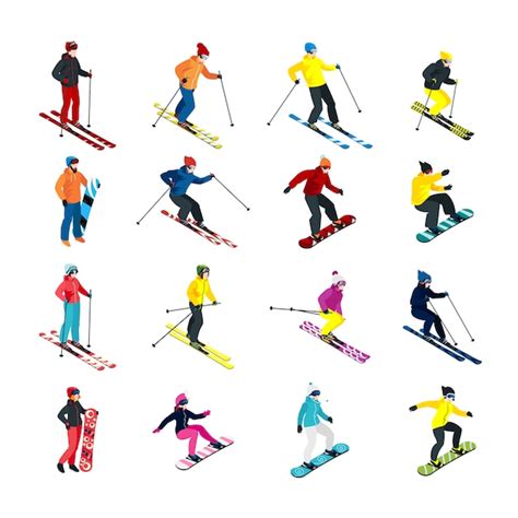 Skiing Vectors - Download Free High-Quality Vectors from Freepik | Freepik