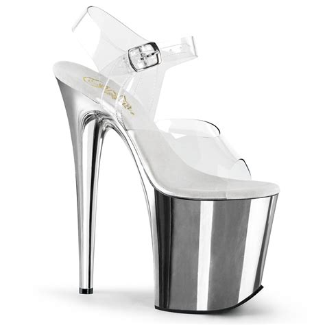 8" Heel Ankle Strap Platform Sandal, 8 inch sandal, 8 inch heels ...