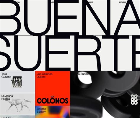 Buena Suerte | Web Design Inspiration | Siteinspire