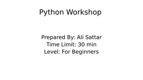 Image result for Python Workshop