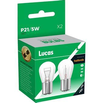 Lucas 380 P21/5W Car Bulb Twin Pack | Halfords UK