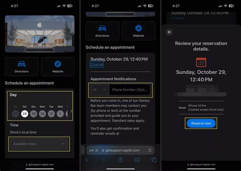 Apple Store Booking 的图像结果