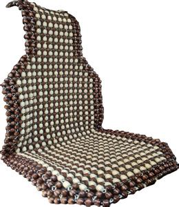 Q1 Beads Wooden Car Seat Cover For Volkswagen, Mahindra, Hyundai ...