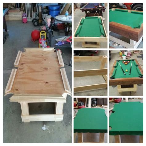 Image result for Homemade Pool Table