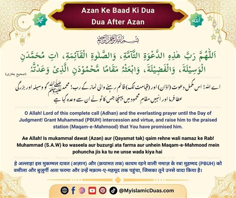 Masjid Me Dakhil Hote Waqt Ki Dua - Dua When Entering the Mosque ...