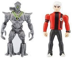 Ben 10 Alien Creation Chamber Action Figure Set Albedo And Nanomech ...