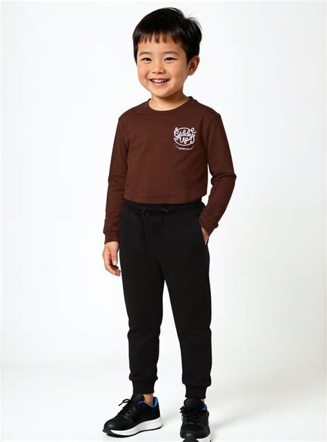 Buy Boys Knit Relaxed Fit Joggers Online at just Rs. 499.0 ...