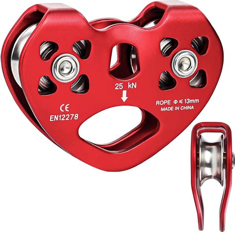 AOKWIT Zipline Pulley 25kn Aluminum Stainless Steel Roller India | Ubuy