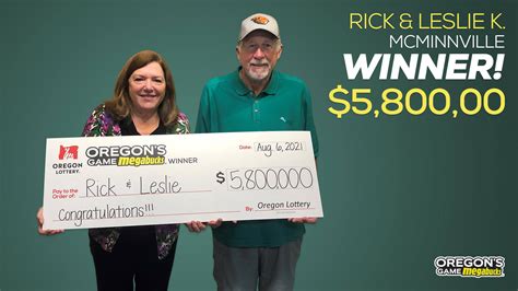 Richard K. - McMinnville Megabucks Winner | Oregon Lottery
