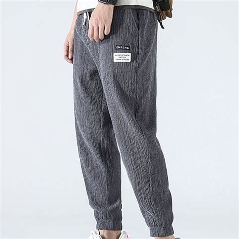 Fanxing Stretch Tapered Pants for Men Big and Tall Quick Drying ...