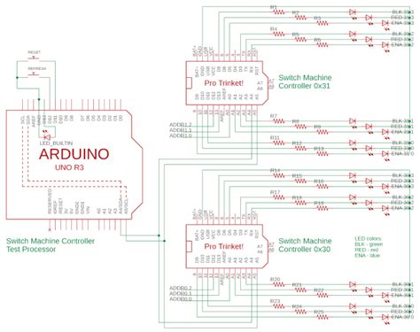 Image result for Model Railroad Switch Controller Using Servos