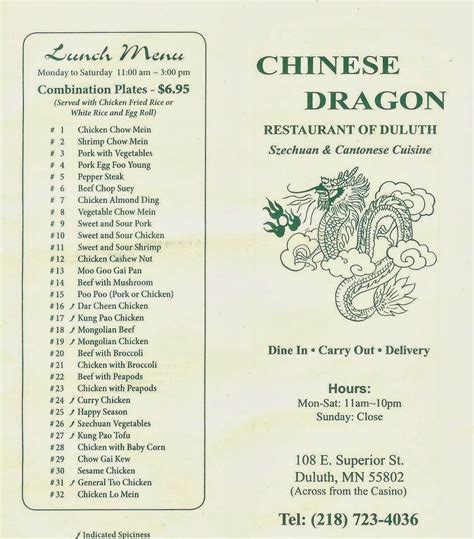 Chinese Dragon Restaurant of Duluth