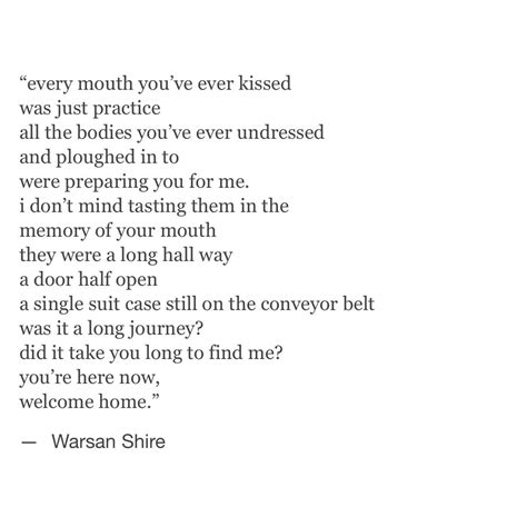 By Warsan Shire | Warsan shire poems, Islamic love quotes, Pretty words