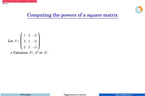 Image result for Power of Square Matrix Calculation