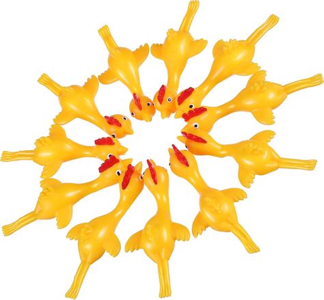 Buy Sumind 10 Pack Easter Day Ornament Slingshot Chicken Flick Chicken ...
