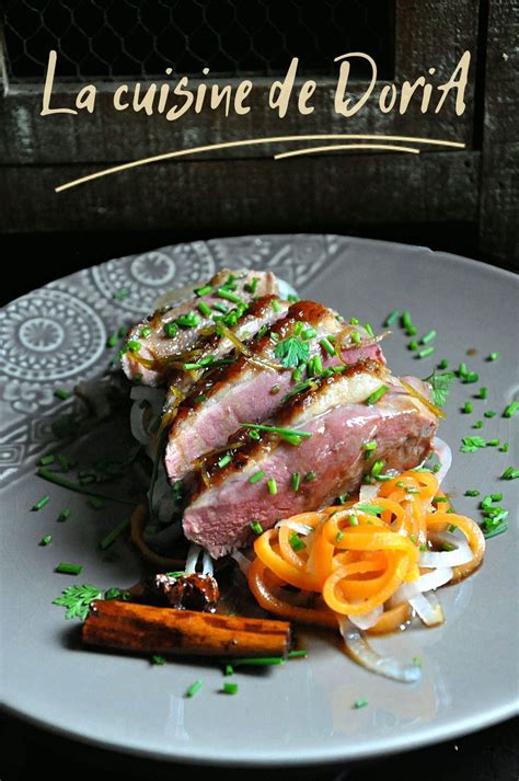 magret canard laque