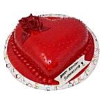 Buy Cake Square Designer Cakes - Valentine Day Theme, Irish Coffee ...