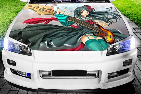 Inspirasi Istimewa Anime Car Decals, Stiker Bus