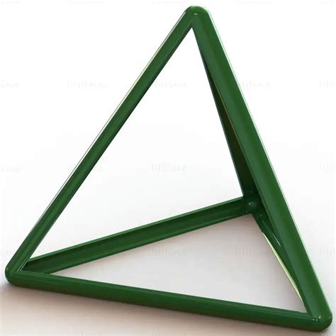 Tetrahedron 3D Model 的图像结果