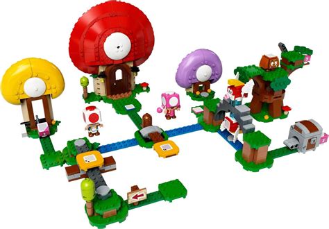 Buy LEGO Super Mario Toad’s Treasure Hunt Expansion Set 71368 Building ...