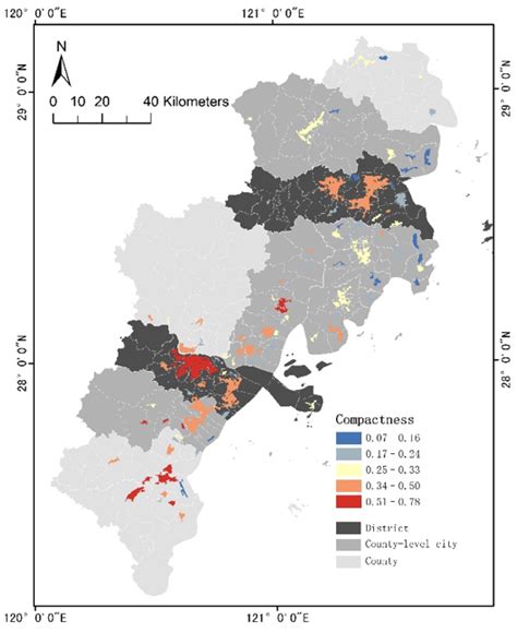 On Physical Urban Boundaries, Urban Sprawl, and Compactness Measurement ...