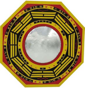 Plus Value Pakua Bagua Convex Mirror for Home & Office Main Door ...