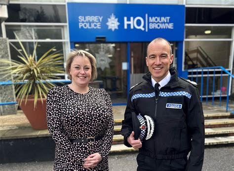 Commissioner welcomes new Chief Constable on his first day in post ...