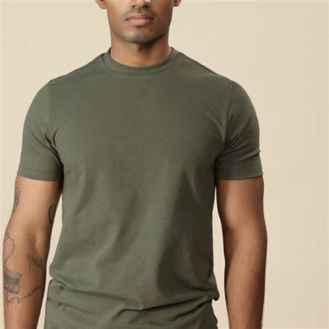 Carbon Heavyweight T-Shirt – Sorona™ (Sage Green) – CarbonTree