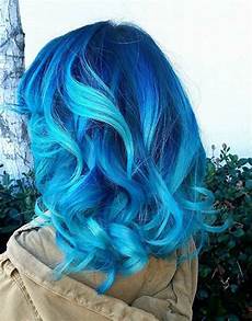 Colour Hair Dye Sky Blue by 41 Bold And Beautiful Blue Ombre Hair Color Ideas Page 2 Colour Hair Dye Sky Blue