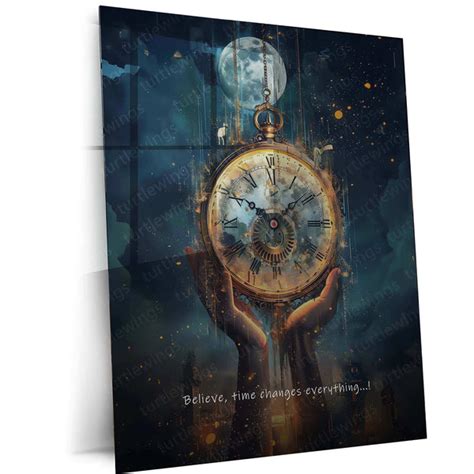 Time Watch – Healing Digital Painting – TURTLEWINGS