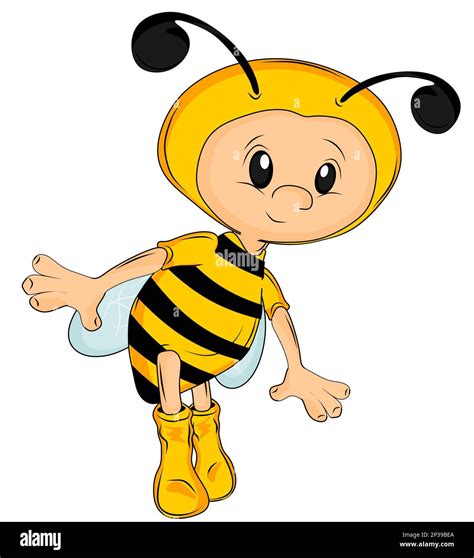 cute little bee Stock Photo - Alamy