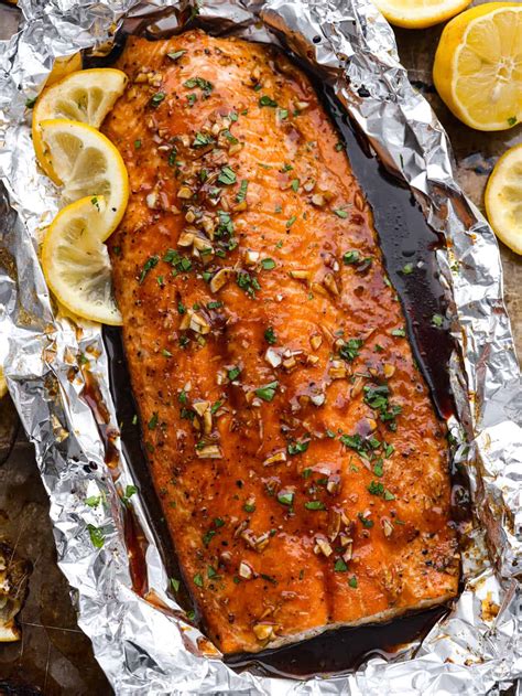 Garlic brown sugar glazed salmon | Leisure Vacays