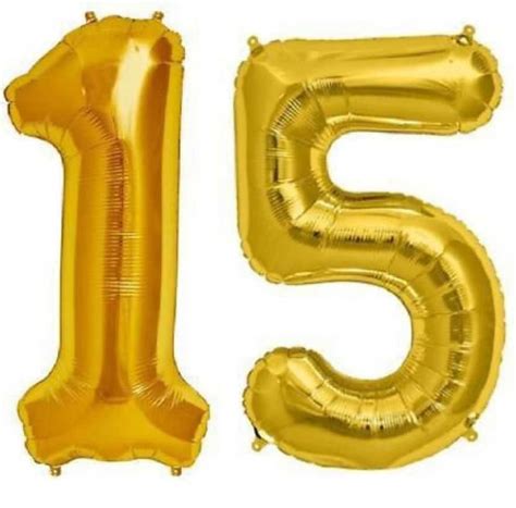 Flipkart.com | Stardom style Solid Golden Fifteen (15) Number/Digit ...
