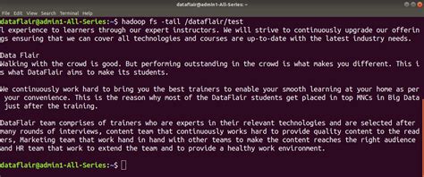 Basic HDFS Commands 的图像结果