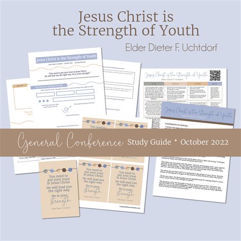 Jesus Christ is the Strength of Youth Elder Dieter F. Uchtdorf - Gener ...