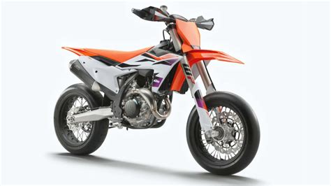 2024 KTM 450 SMR Supermoto Is Ready To Slide With New 