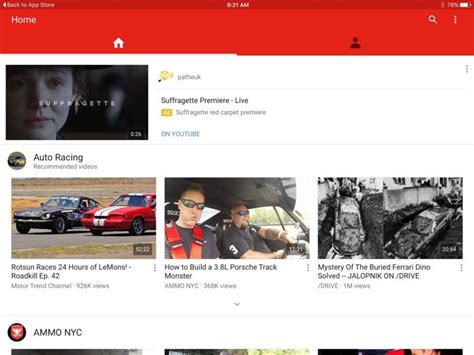 Image result for YouTube iOS