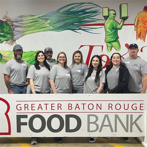 Our local team supporting Greater Baton Rouge Food Bank. Great Job ...