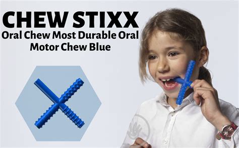 Buy CHEW STIXX Oral CHEW (Most Durable Oral Motor CHEW)/ Blue Online at ...