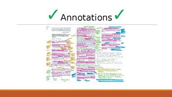 Language Analysis PowerPoint with Worksheet 的图像结果